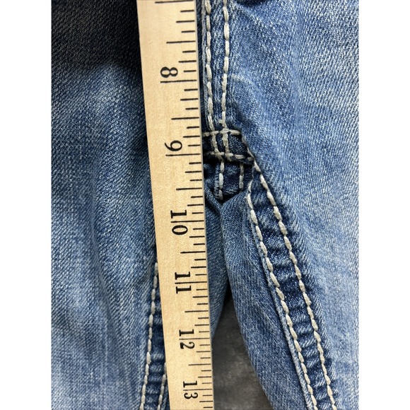 Rock & Roll Denim Jeans Women's 18R BB Gun Regular Fit Boot Cut Western Distress - Picture 12 of 16